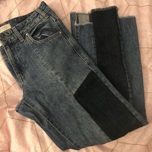 Cropped denim